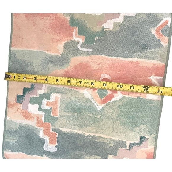 Tribal Apache Southwestern Table Placemats Geometric Pastels Reversible Set VTG - Picture 6 of 8